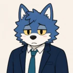 婚活ブログを運営する34歳会社員の公式アバター、ウルフくん