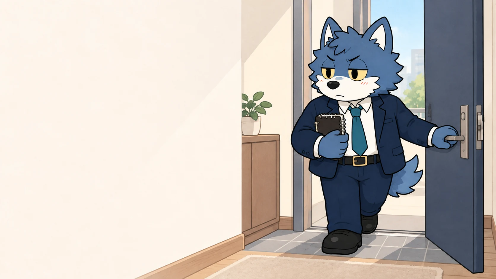 次に変えることを決めて一歩踏み出すウルフくん
