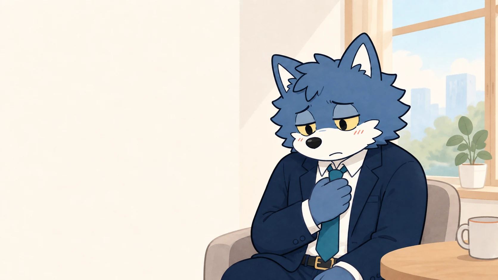 出し抜かれたという自分の本音に向き合うウルフくん
